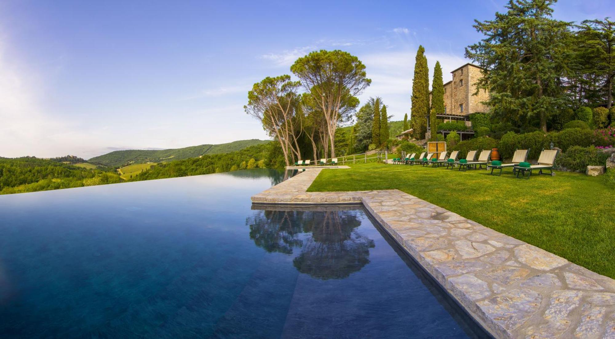 Castello Di Spaltenna Exclusive Resort & Spa กาโยเล อิน เคียนติ ภายนอก รูปภาพ